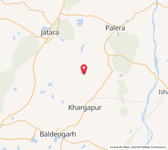 Map of Garhipura, Madhya Pradesh