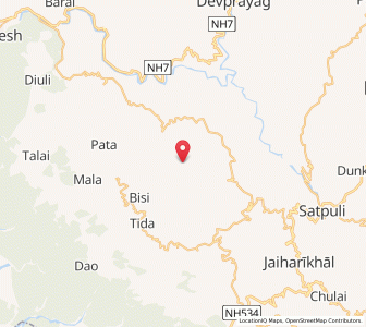 Map of Garhkat, Uttarakhand