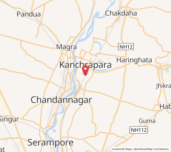 Map of Garifa, West Bengal