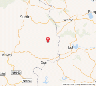 Map of Garkhadi, Gujarat