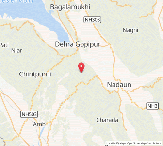 Map of Garli, Himachal Pradesh