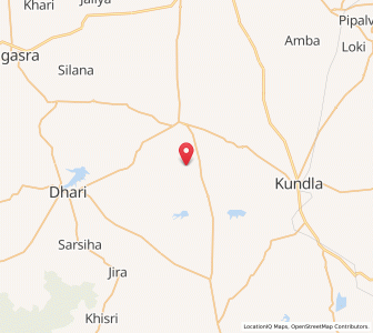 Map of Garmali Nani, Gujarat