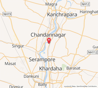 Map of Garulia, West Bengal
