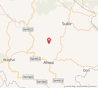 Map of Garvi, Gujarat