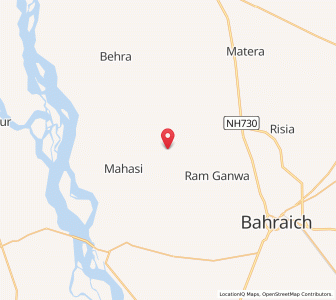 Map of Garwa, Uttar Pradesh