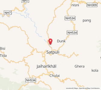 Map of Garwari, Uttarakhand
