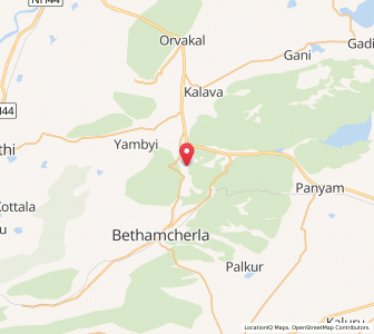 Map of Gattimanikonda, Andhra Pradesh