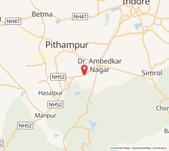 Map of Gauli Palasia, Madhya Pradesh