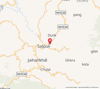 Map of Gaunchhikhet, Uttarakhand