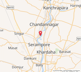 Map of Gaurhati, West Bengal