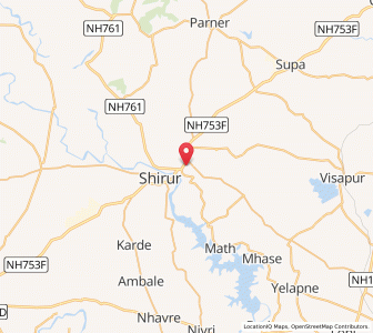 Map of Gavanchivadi, Maharashtra