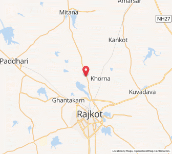 Map of Gavridad, Gujarat