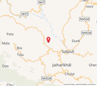 Map of Gawalgaon, Uttarakhand