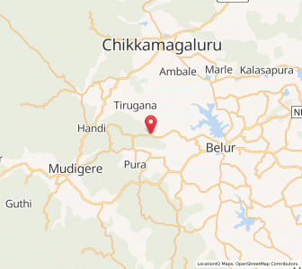 Map of Gendehalli, Karnataka