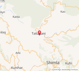 Map of Gerthi, Himachal Pradesh
