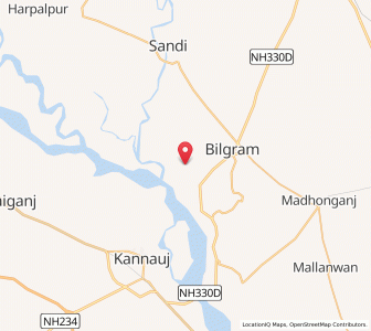 Map of Ghamuia, Uttar Pradesh