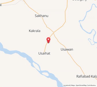 Map of Ghanshyam Nagla, Uttar Pradesh
