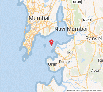 Map of Gharapuri, Maharashtra