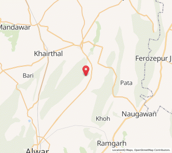 Map of Ghasoli, Rajasthan