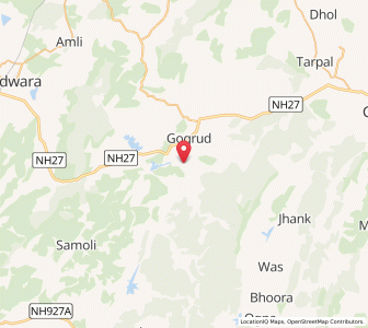 Map of Ghata, Rajasthan