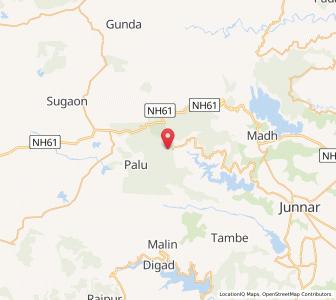 Map of Ghatghar, Maharashtra