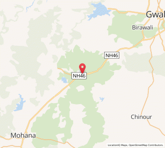Map of Ghatigaon, Madhya Pradesh