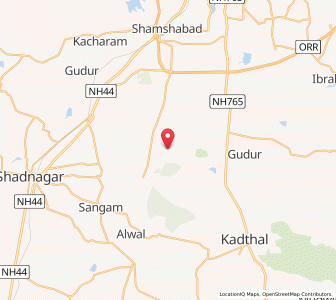 Map of Ghatpalli, Andhra Pradesh