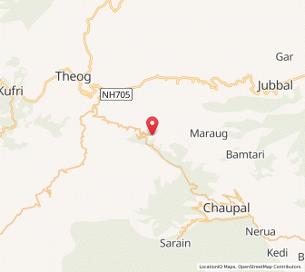 Map of Ghodna, Himachal Pradesh