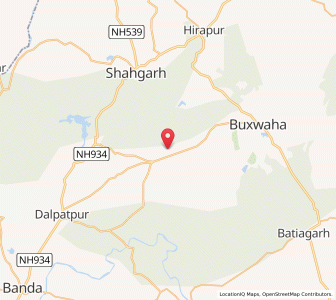 Map of Ghoghari, Madhya Pradesh