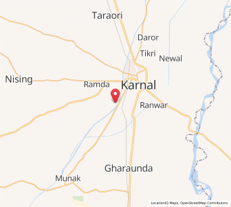 Map of Ghogripur, Haryana