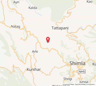 Map of Ghorap, Himachal Pradesh