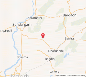 Map of Ghoriajor, Odisha