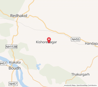 Map of Ghosar, Odisha
