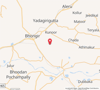Map of Ghousnagar, Andhra Pradesh