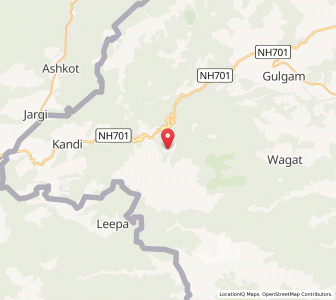Map of Ghumri, Kashmir