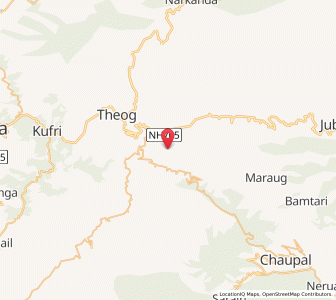 Map of Ghund, Himachal Pradesh