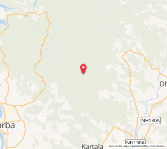 Map of Ghungari, Chhattisgarh