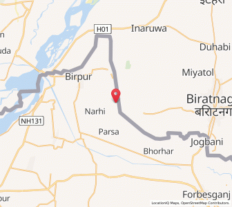 Map of Ghurna, Bihar