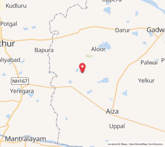 Map of Ghut, Andhra Pradesh