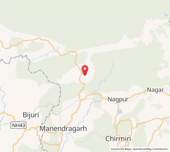 Map of Ghutra, Chhattisgarh