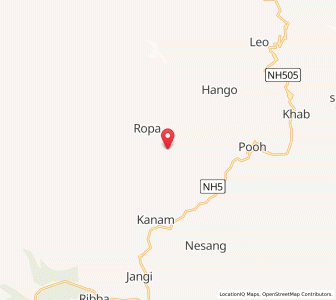 Map of Giabong, Himachal Pradesh