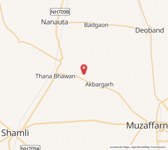 Map of Giana Mazpa, Uttar Pradesh