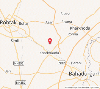 Map of Gijhi, Haryana