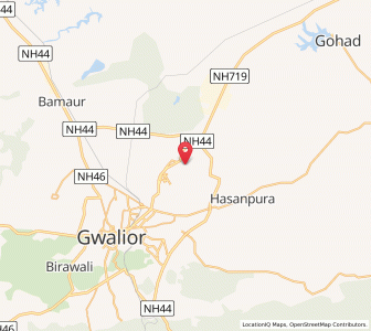 Map of Girgawan, Madhya Pradesh