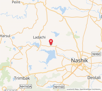 Map of Girnare, Maharashtra