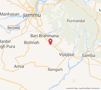 Map of Goal, Kashmir