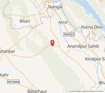 Map of Gochar, Punjab