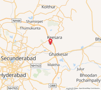 Map of Godamkunta, Andhra Pradesh
