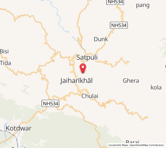 Map of Godiyalgaon, Uttarakhand
