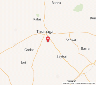 Map of Gogatia Charnan, Rajasthan